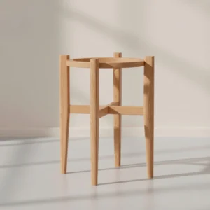 Soporte de Madera Mid-Century 